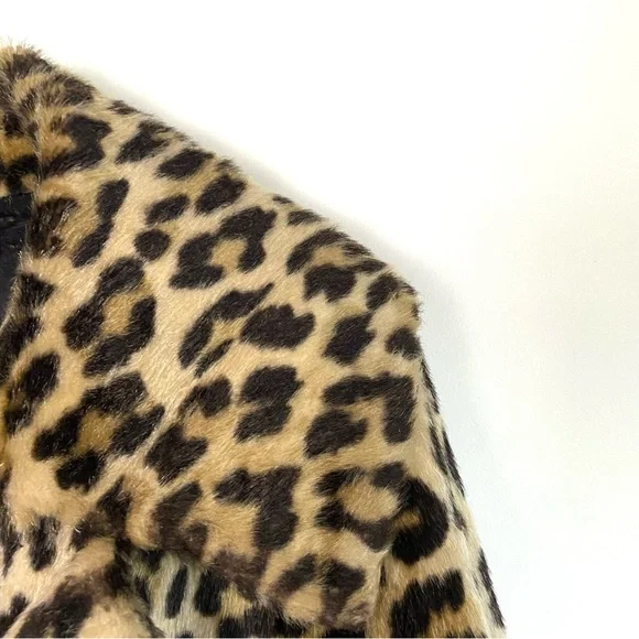 Vintage Leopard Print Trench Coat - Picture 6 of 13